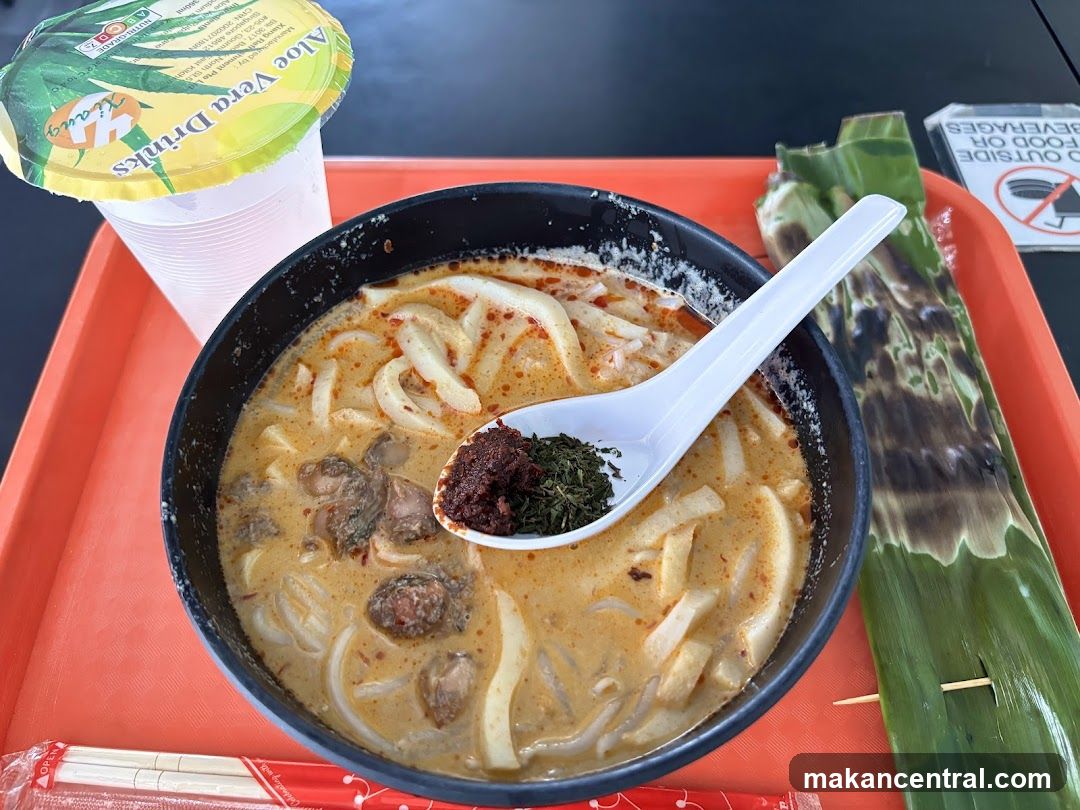 Laksa with Aloe Vera Drink