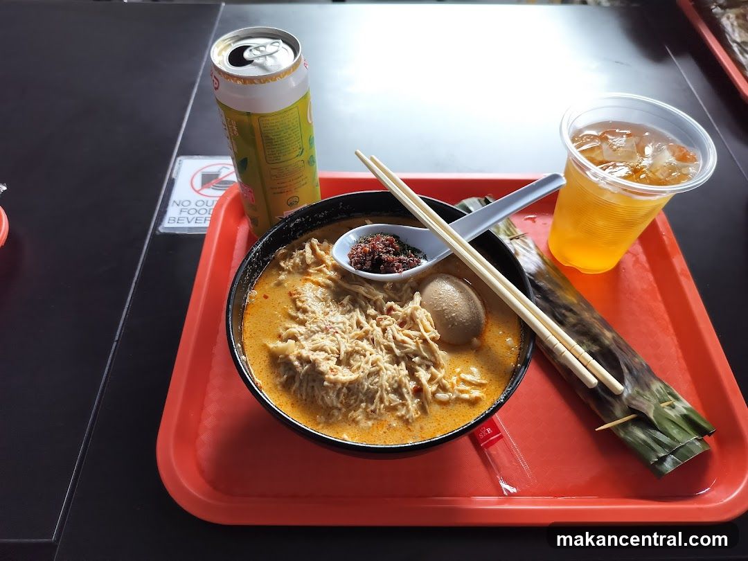 Meal with Noodles and Drink