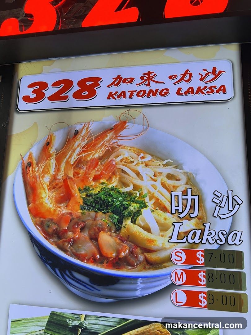 328 Katong Laksa Menu