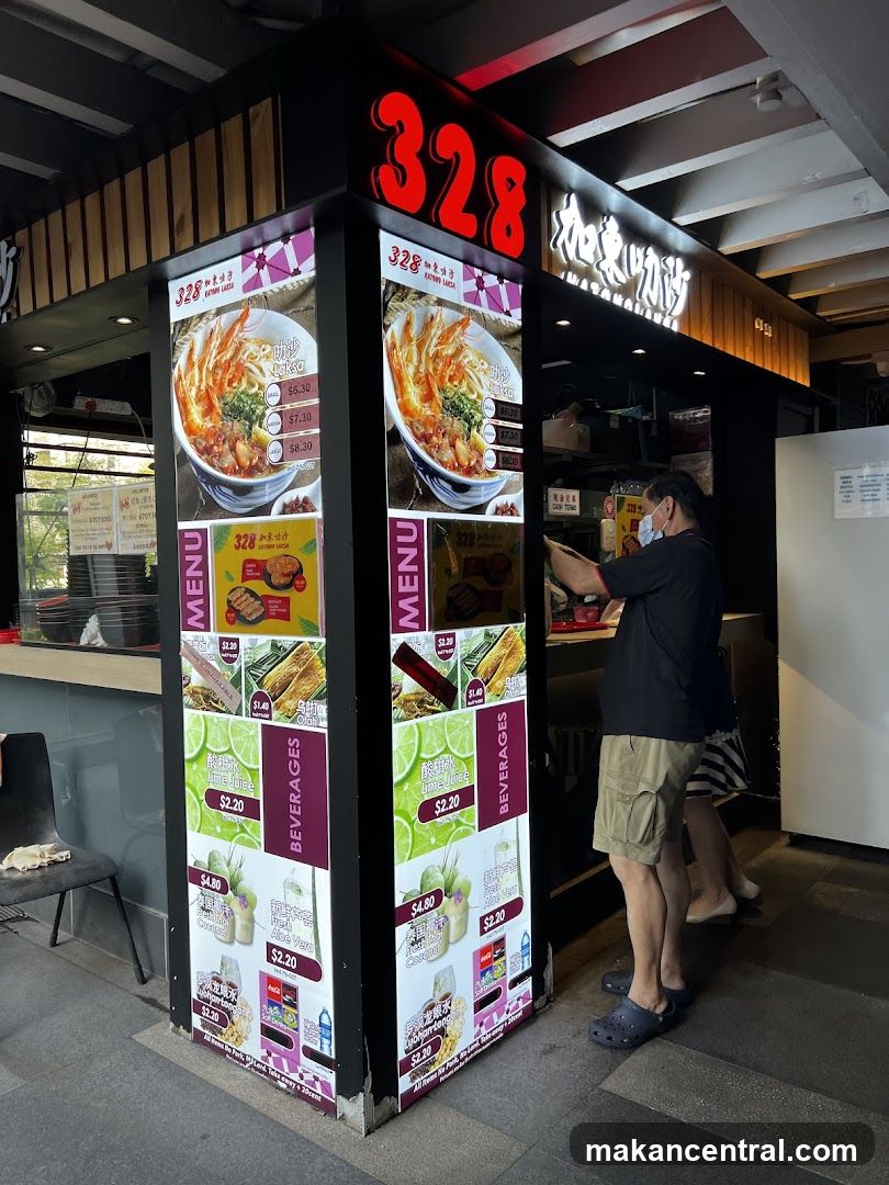 Food Stall Menu Display
