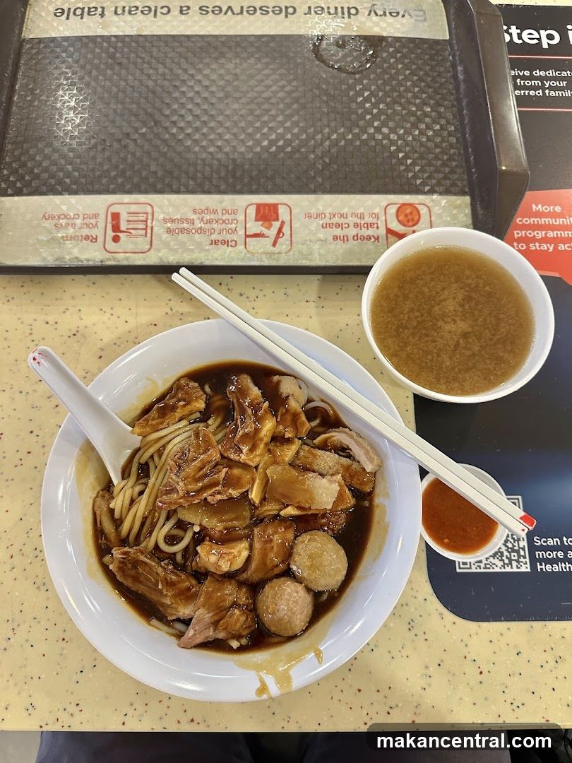 Noodles with Meat and Broth