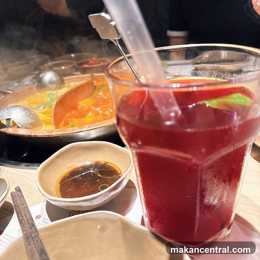 Hot Pot Meal with Drink