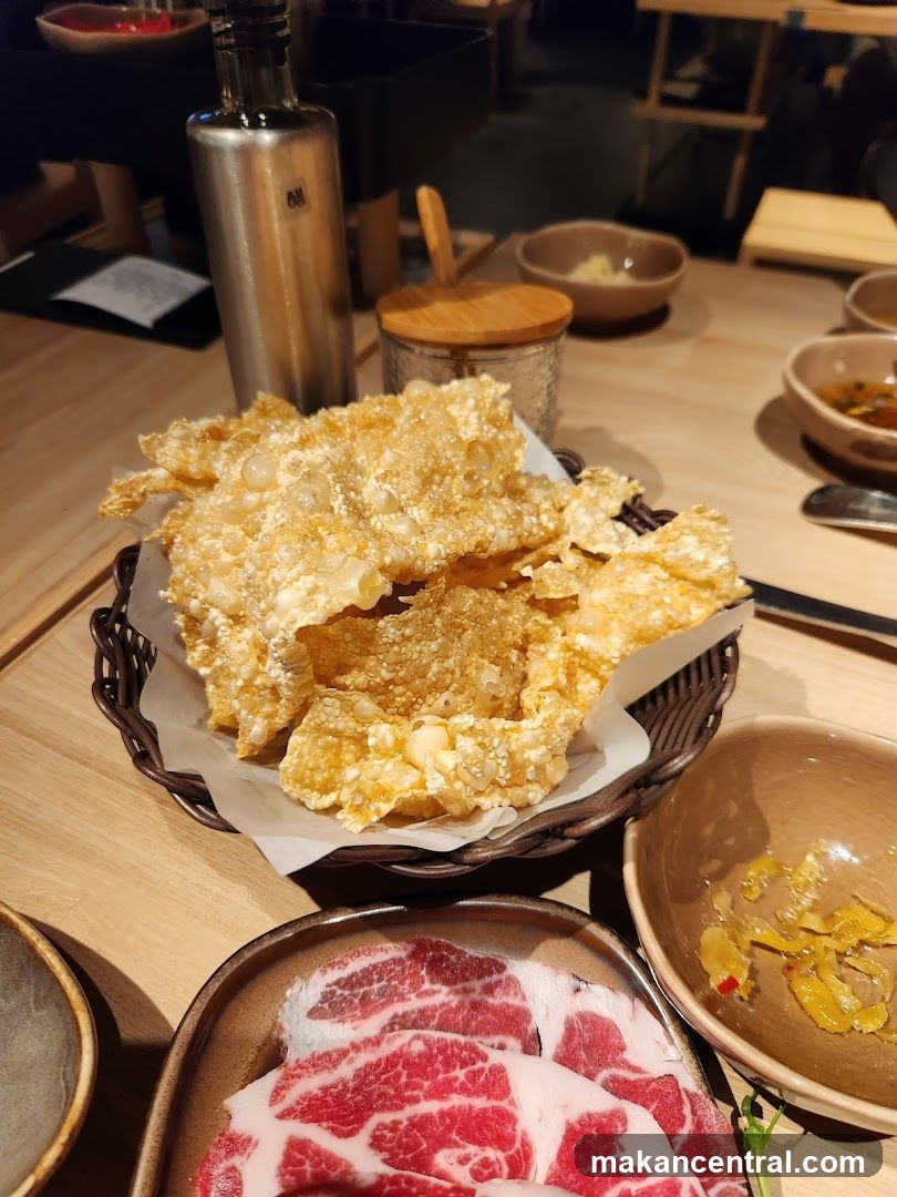 Table Setting with Food
