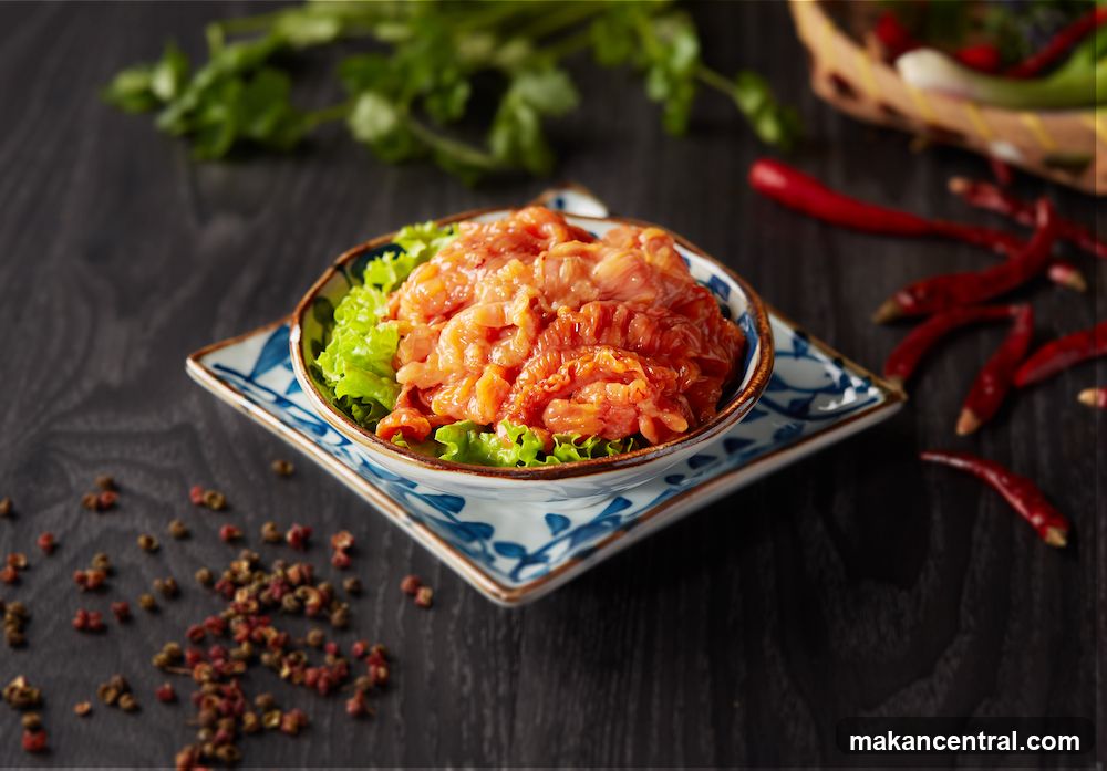 Spicy Marinated Raw Fish