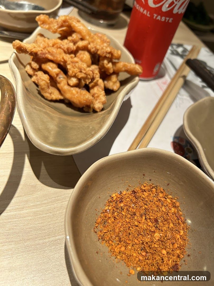 Fried Chicken and Chili Flakes