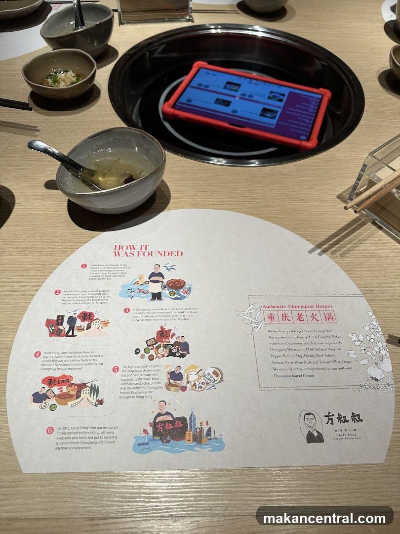 Authentic Chongqing Hotpot Placemat