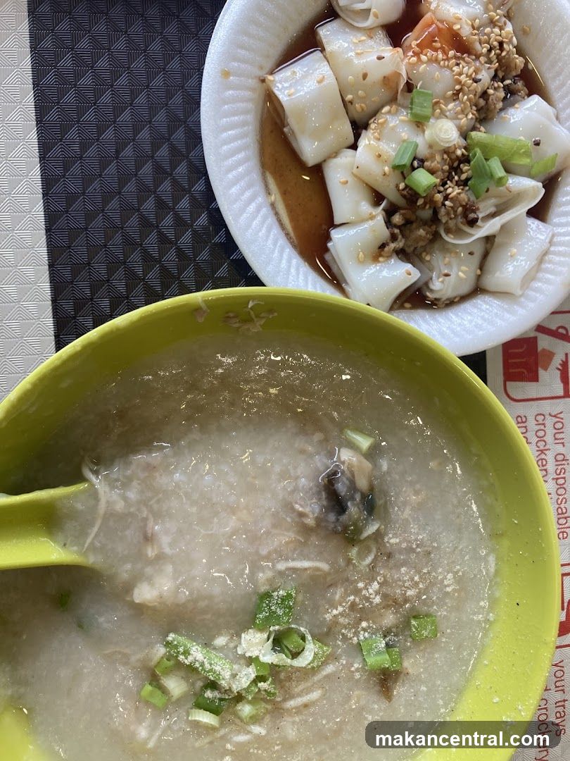 Congee and Rice Rolls