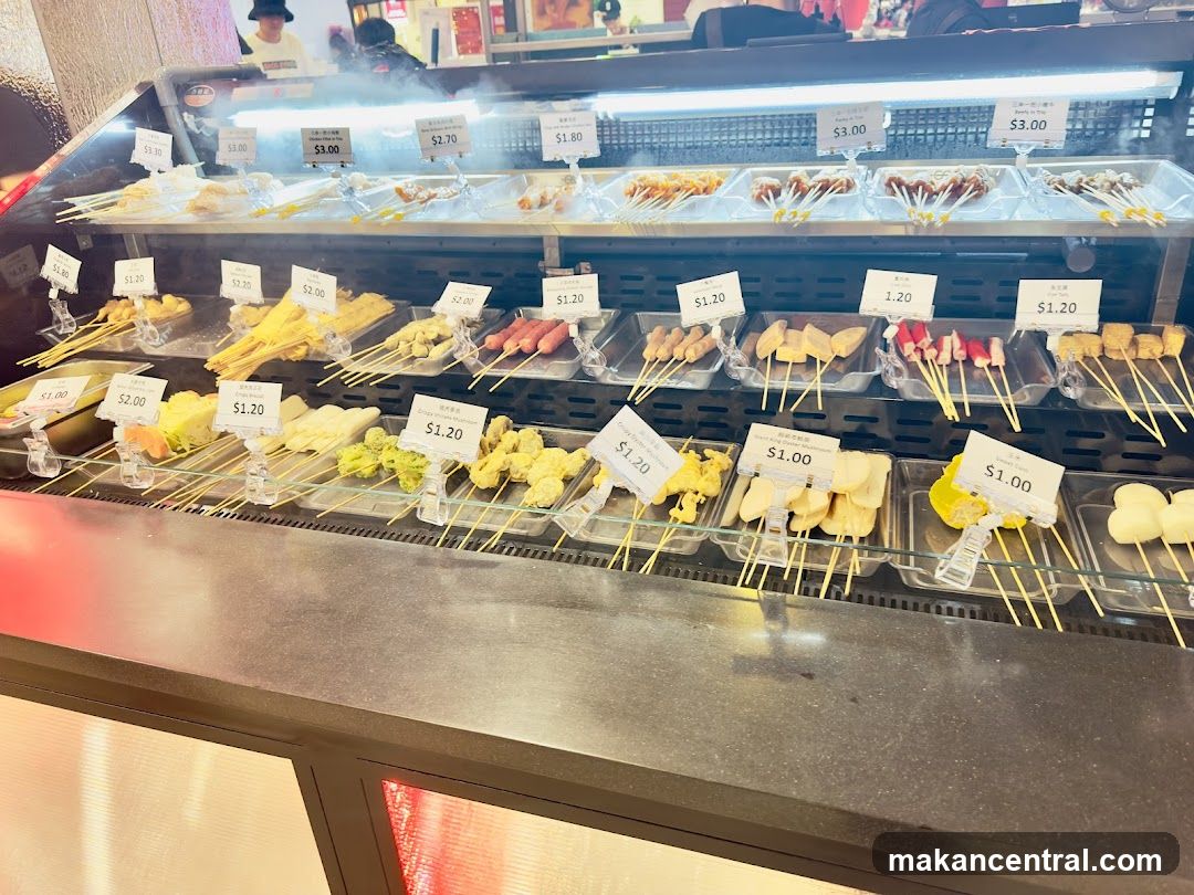 Food Skewers Display