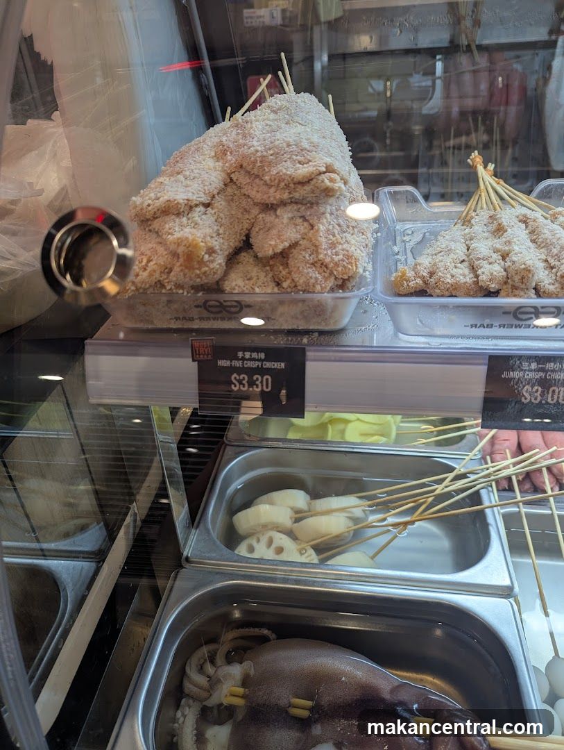 Crispy Chicken and Skewers