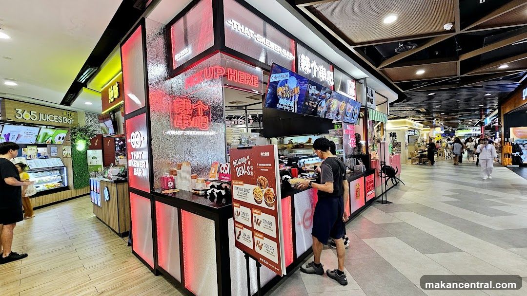 Food stall in a mall