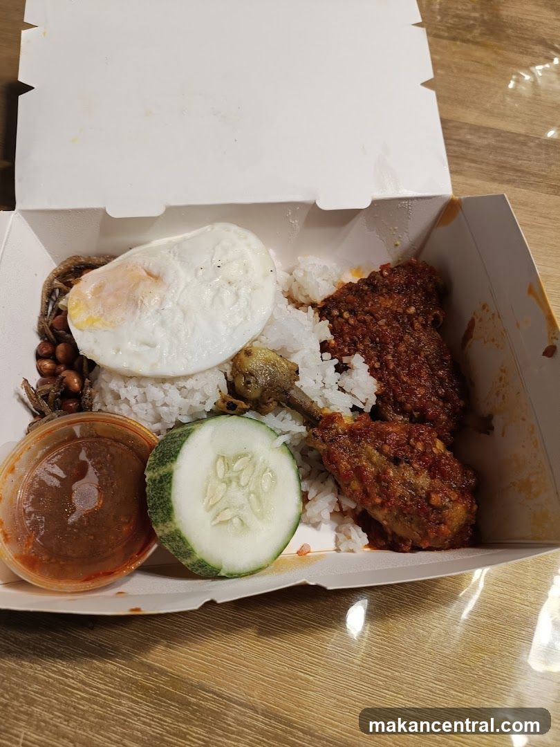 Nasi Lemak Takeaway Box