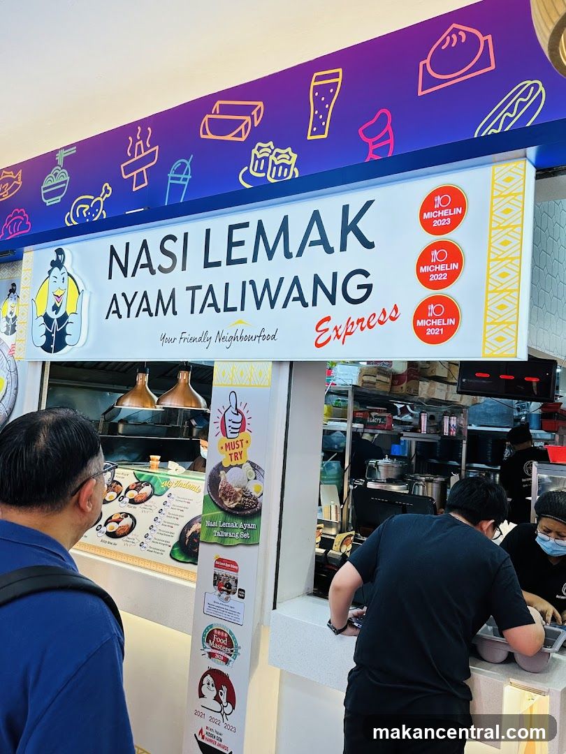 Nasi Lemak Ayam Taliwang