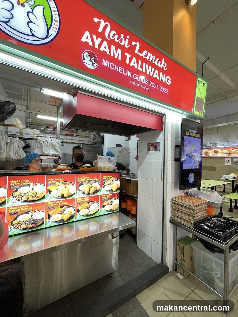Nasi Lemak Ayam Taliwang