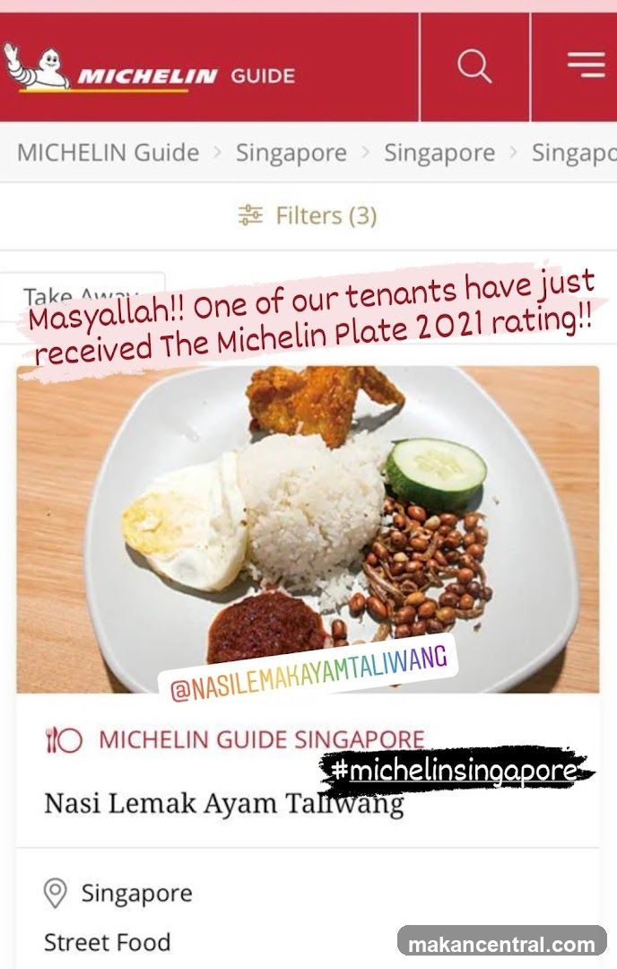 Nasi Lemak Ayam Taliwang