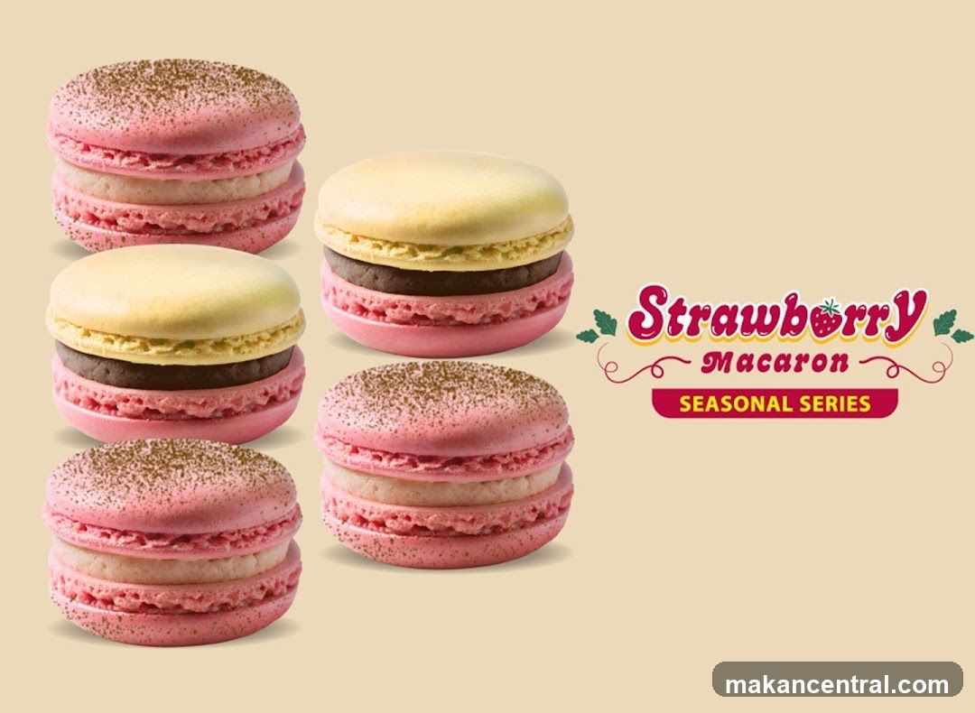 Strawberry Macaron Seasonal Series