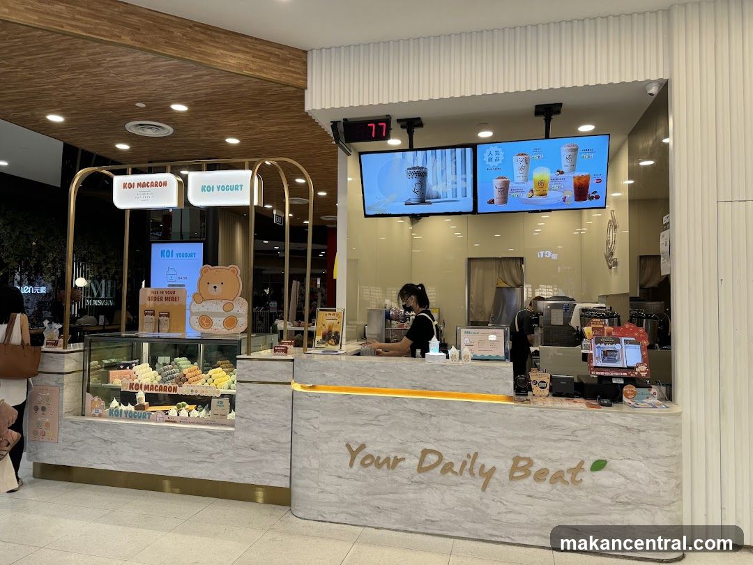 Dessert and Yogurt Shop Counter