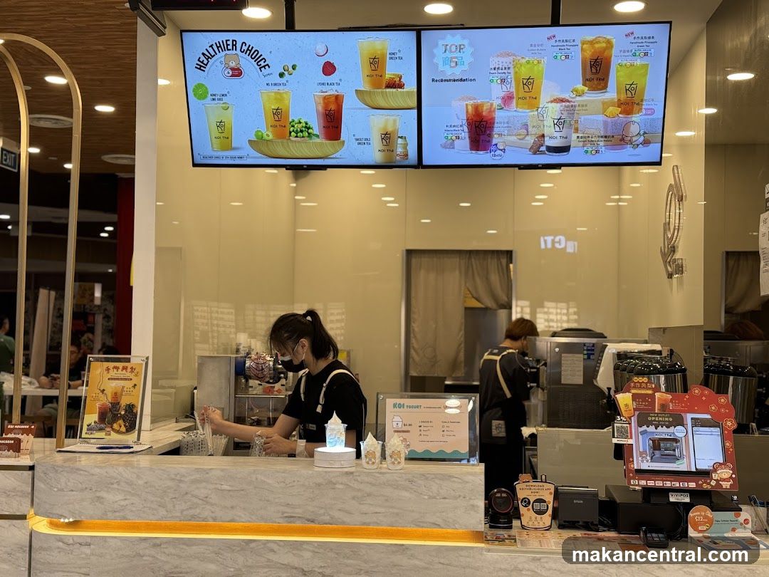 Bubble Tea Shop Counter
