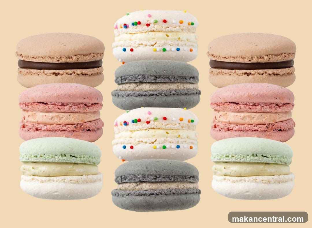 Assortment of Macarons