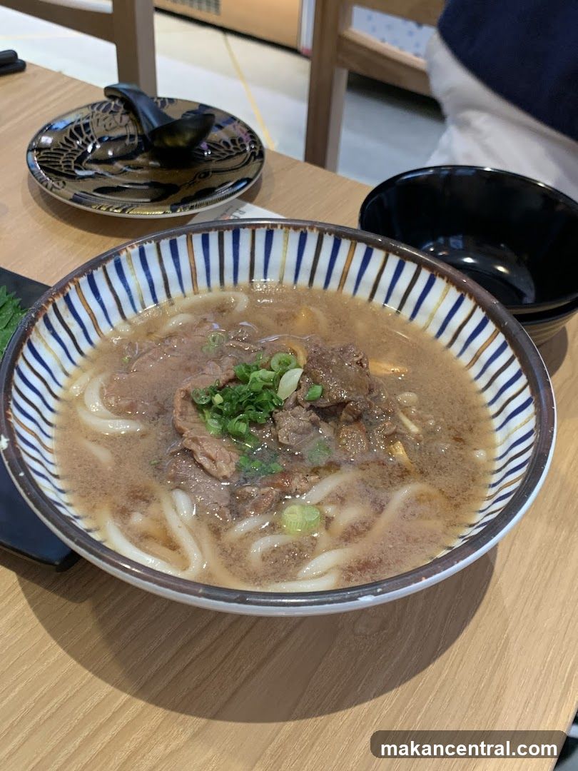 Beef Udon Noodle Soup