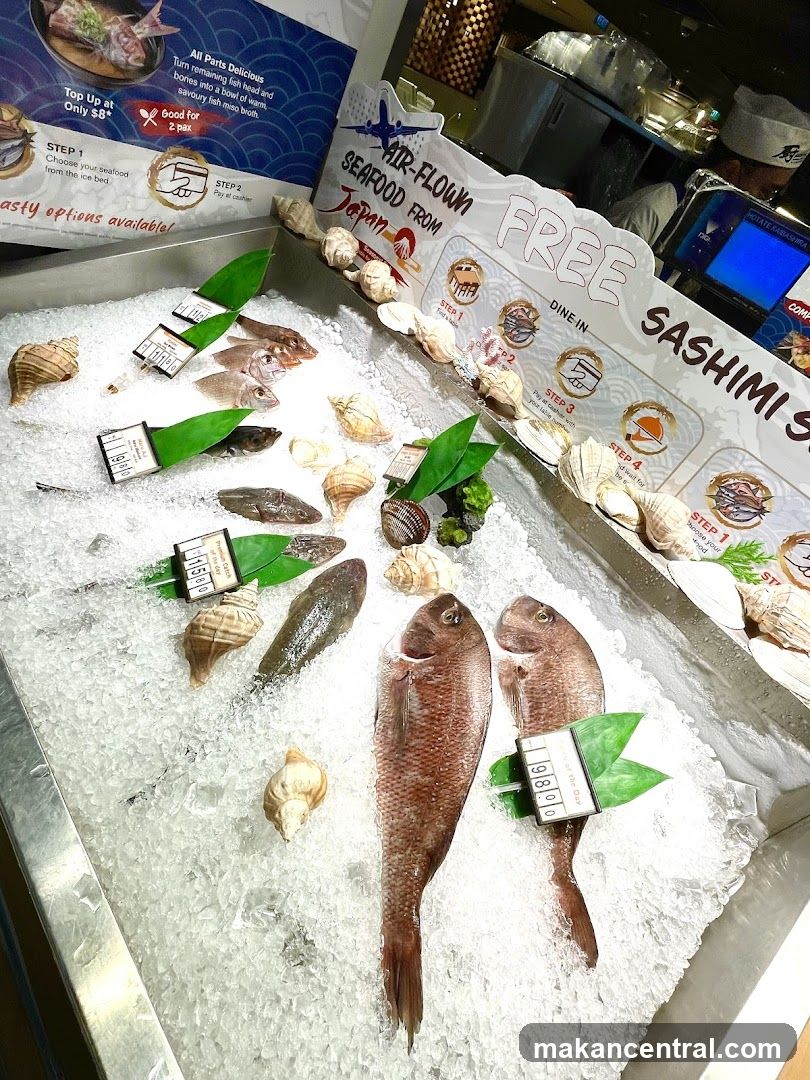 Fresh Seafood Display