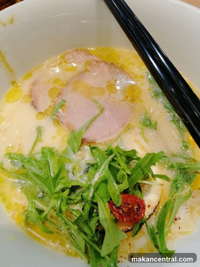 Ramen with Pork and Greens