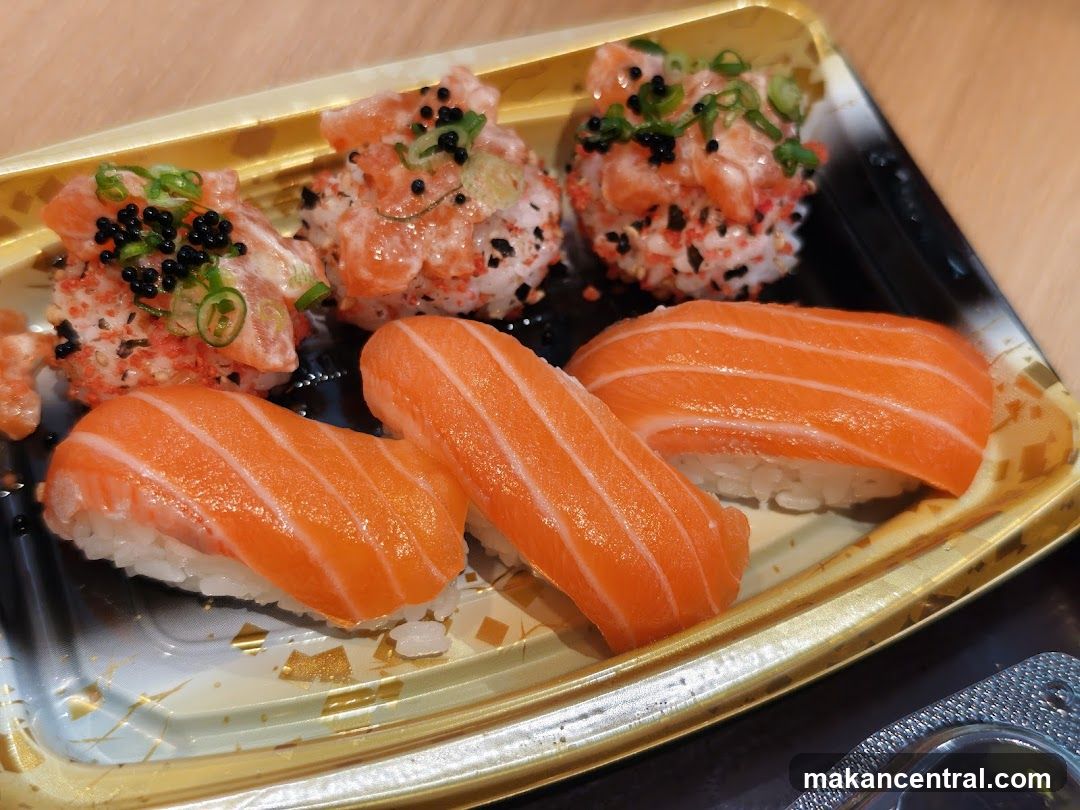 Salmon Sushi Platter