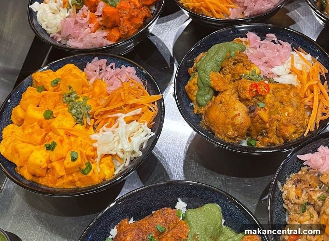 Bowls of food