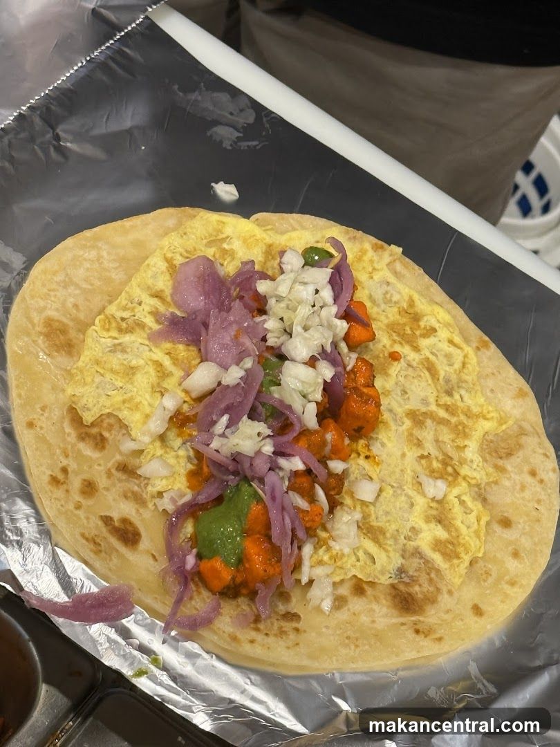 Chicken Tikka Roll