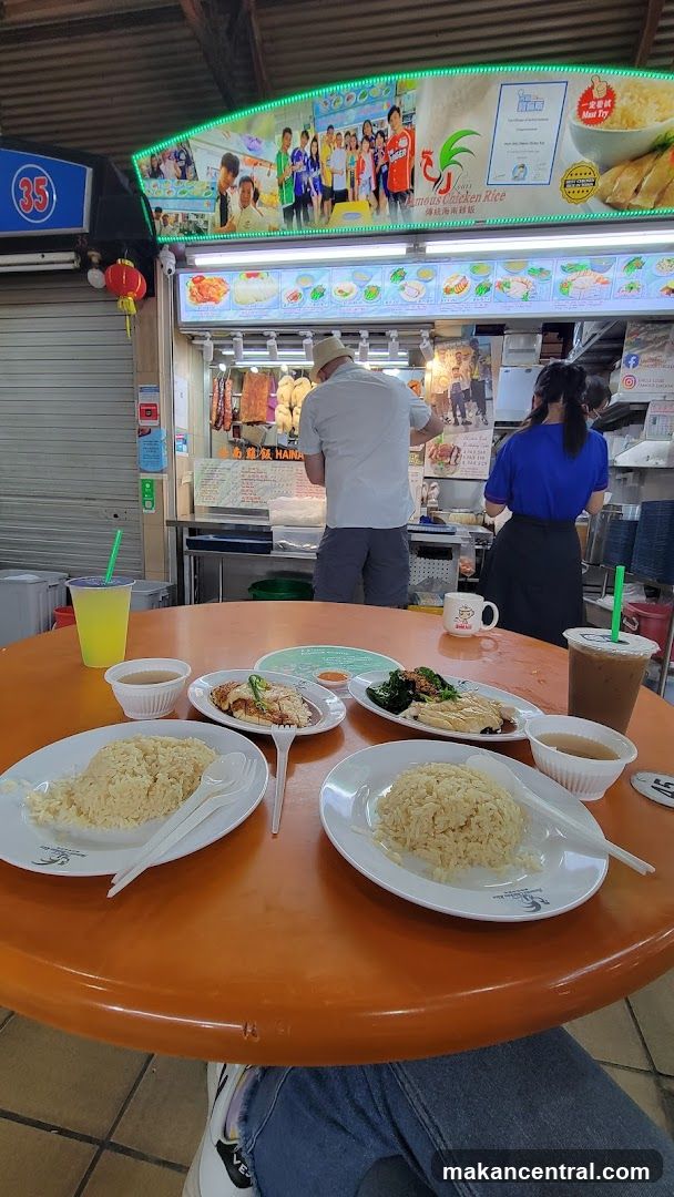 Hainanese Chicken Rice Stall