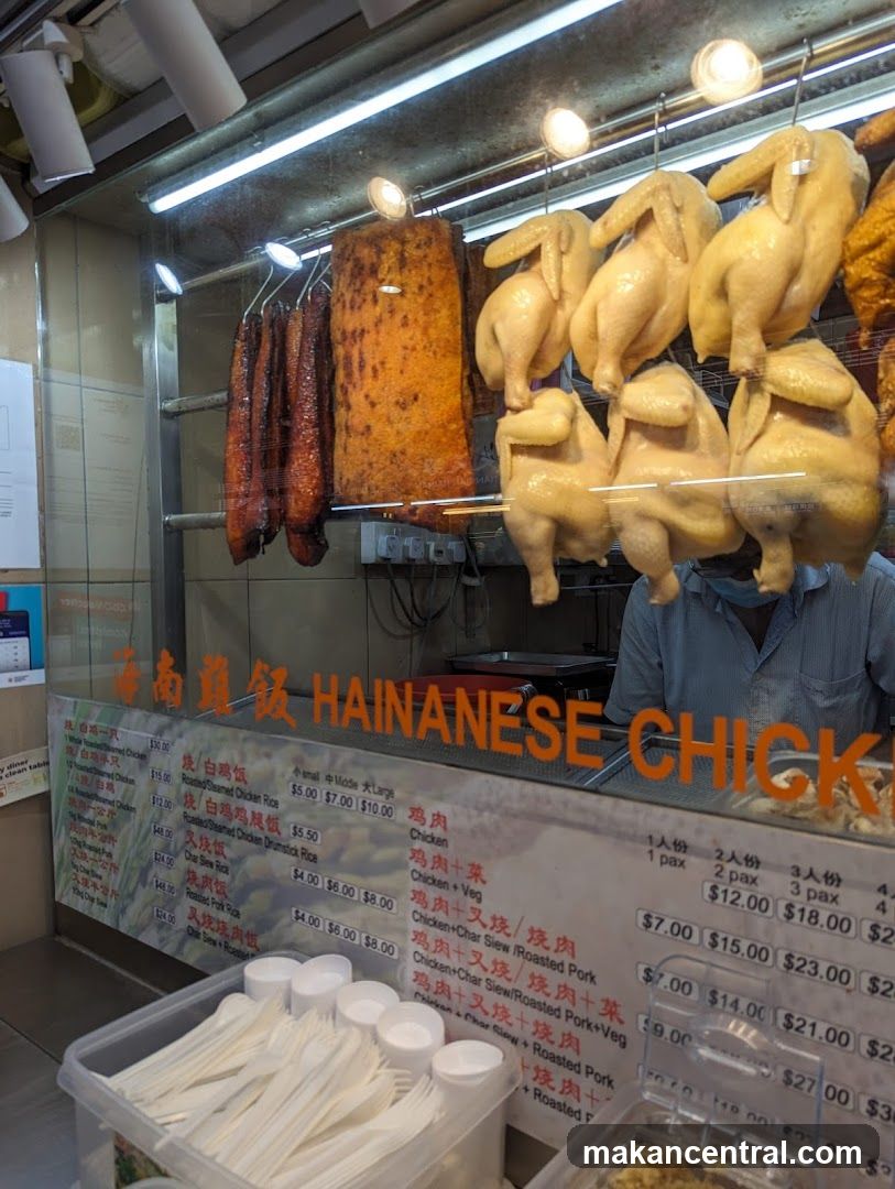 Hainanese Chicken Rice Stall