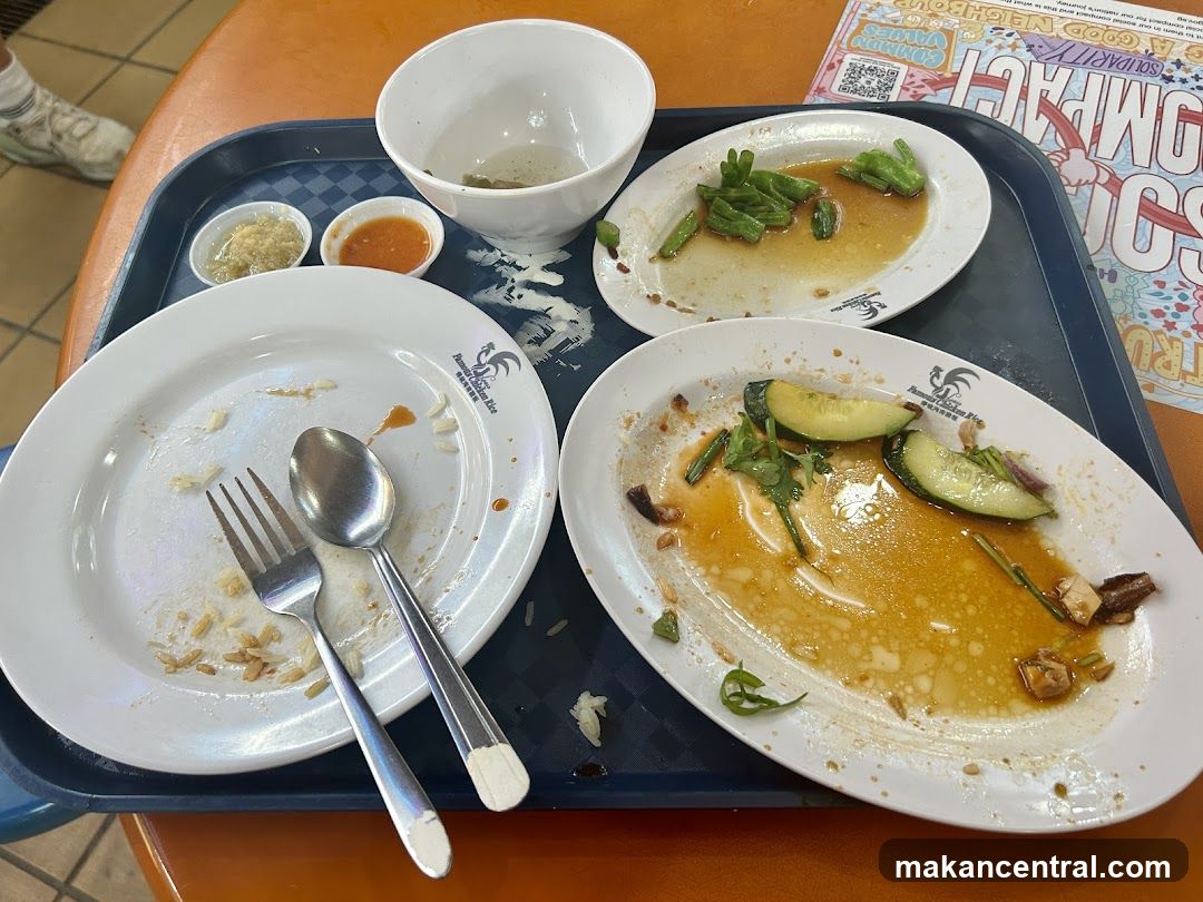 Dirty Plates and Condiments