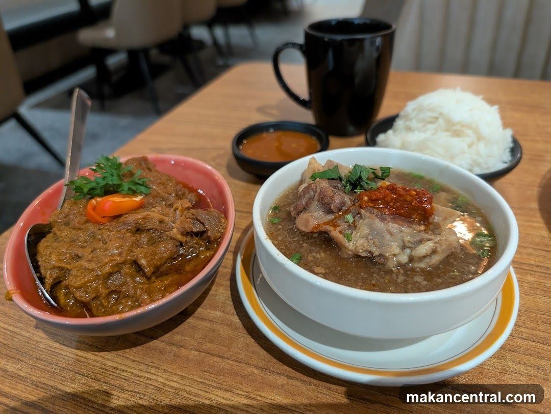Beef Stew and Soup with Rice