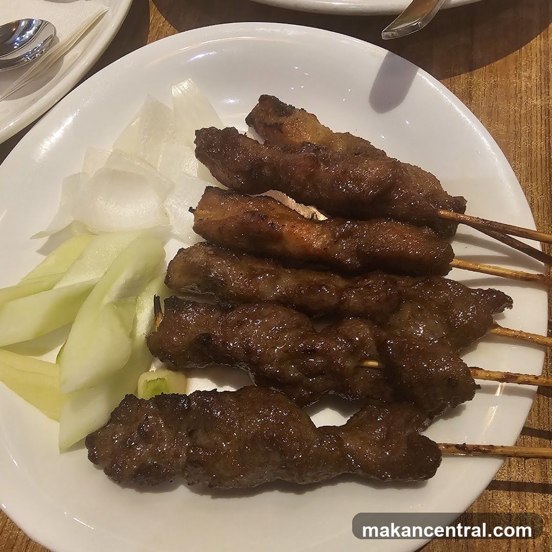 Beef Satay Skewers