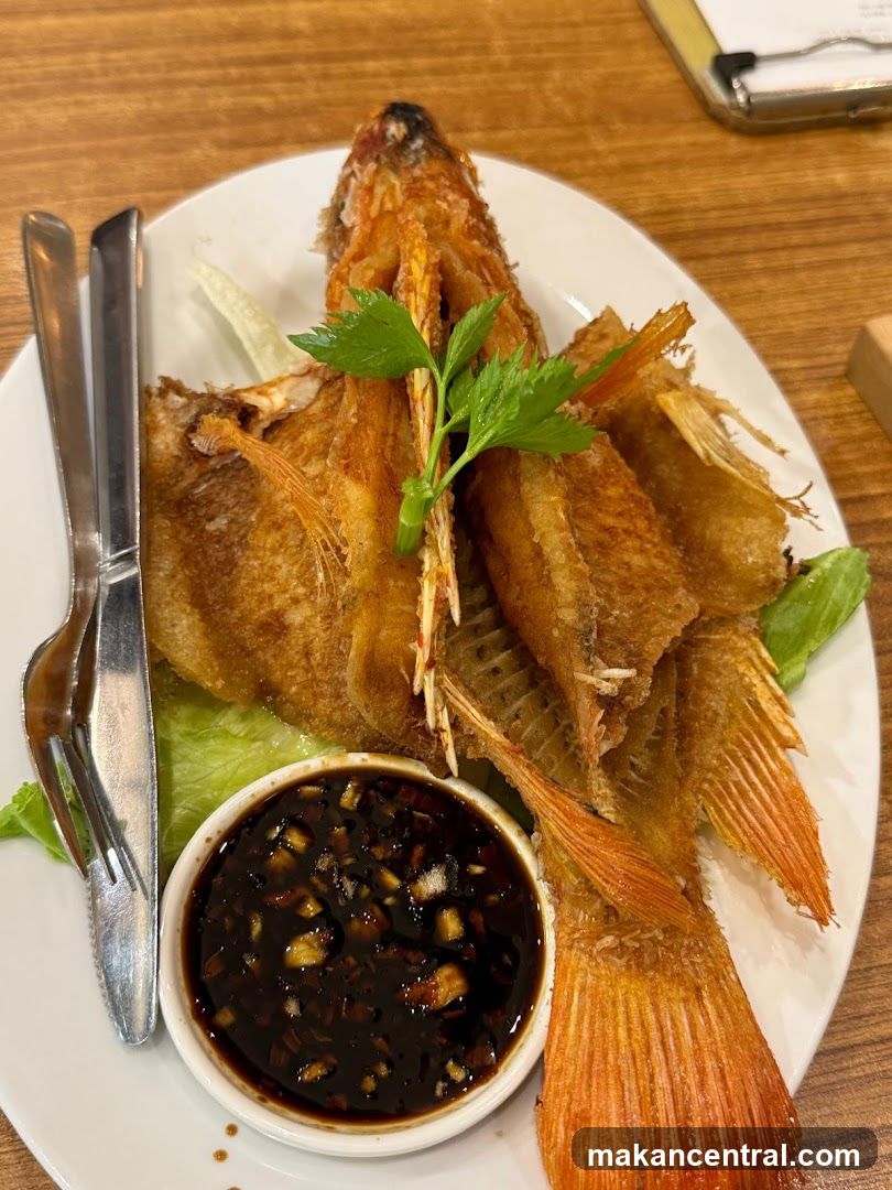 Fried Fish with Dipping Sauce