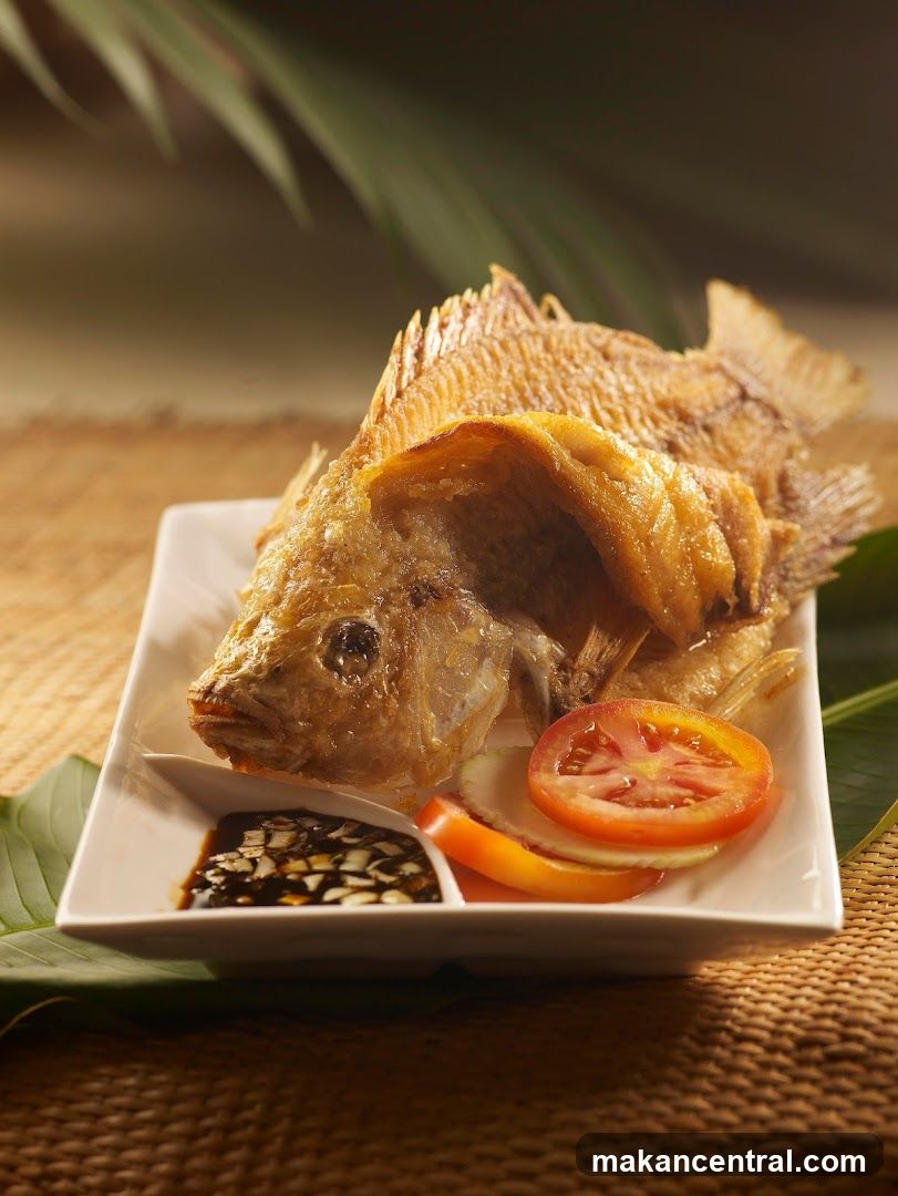 Fried Fish with Dipping Sauce