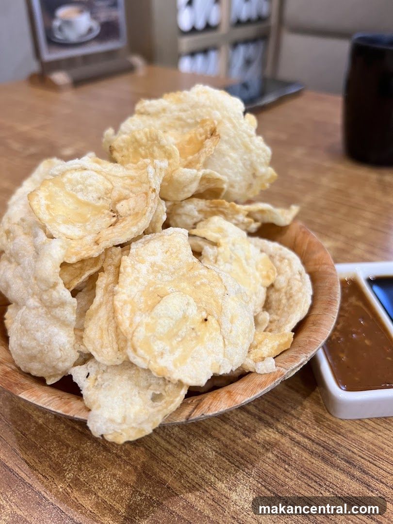 Crispy Snacks with Dipping Sauce