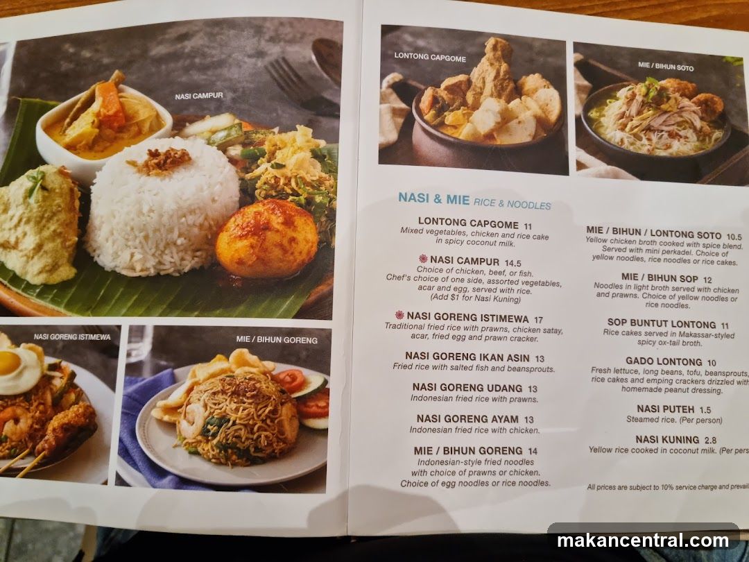 NASI & MIE RICE & NOODLES