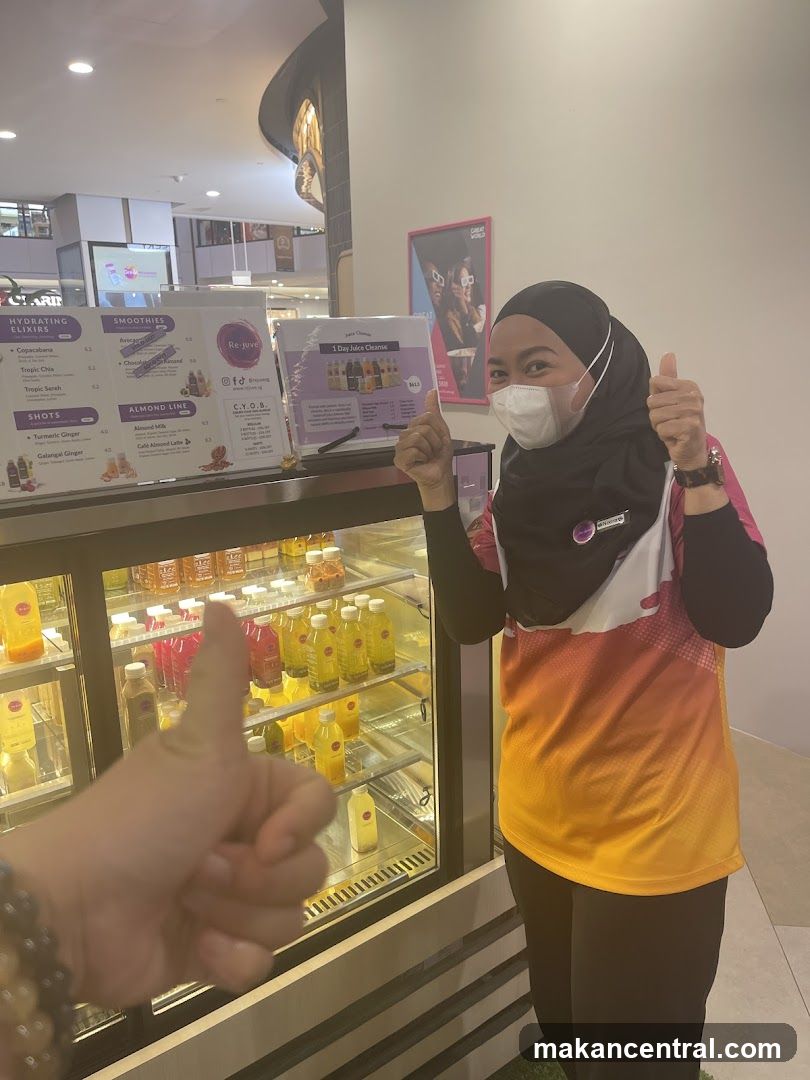 Juice Bar Display