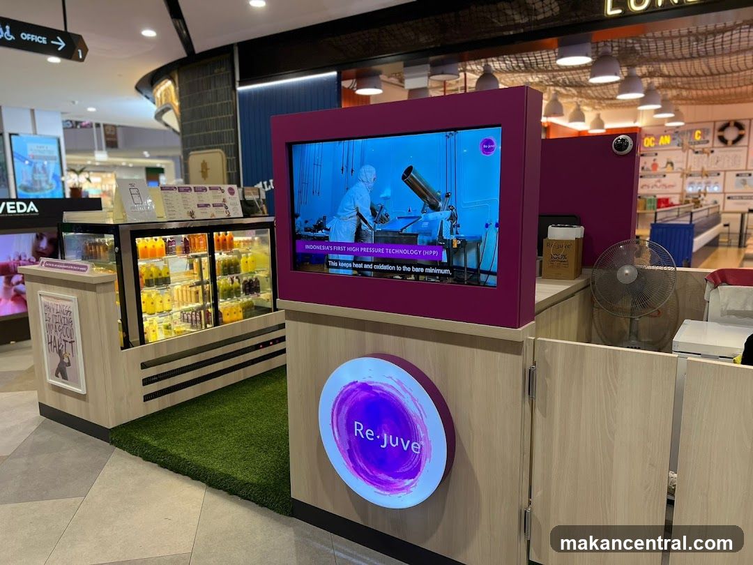 Juice Bar Display