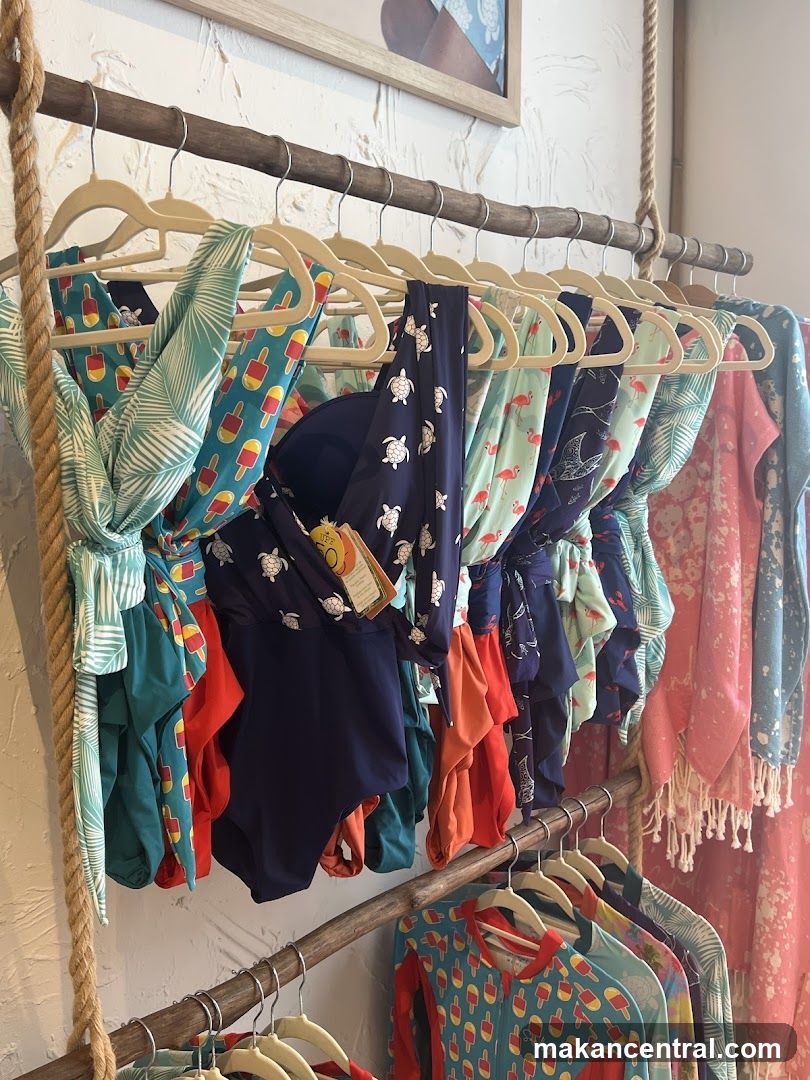 Clothing Display in Retail Store