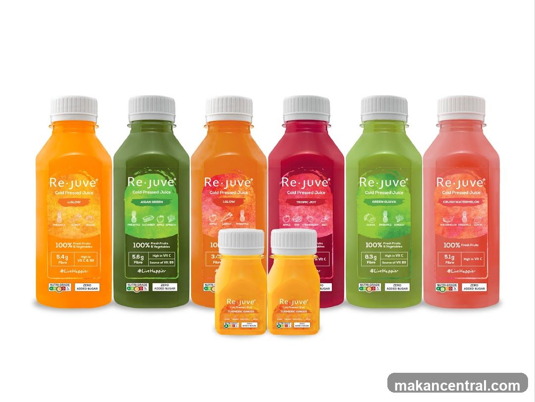 Re-Juve Cold Pressed Juices