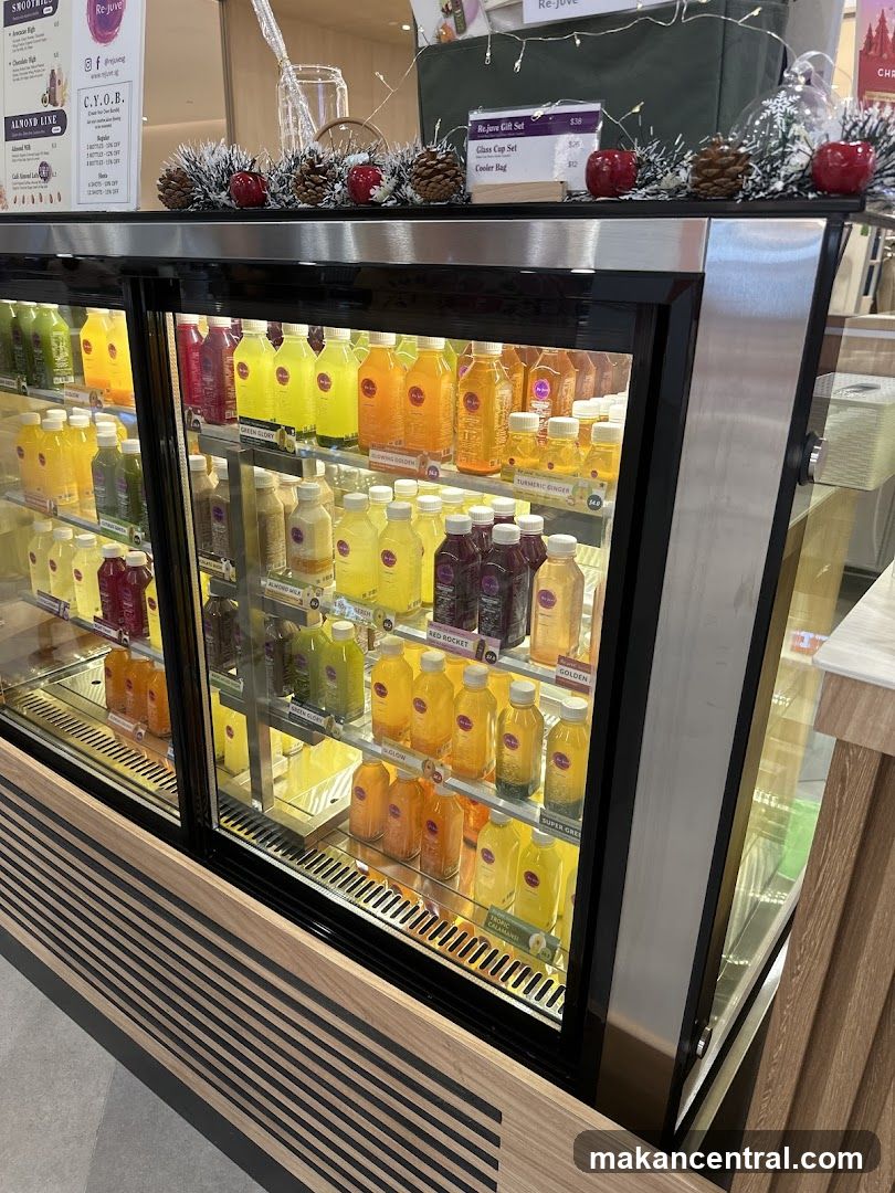 Refrigerated Drinks Display