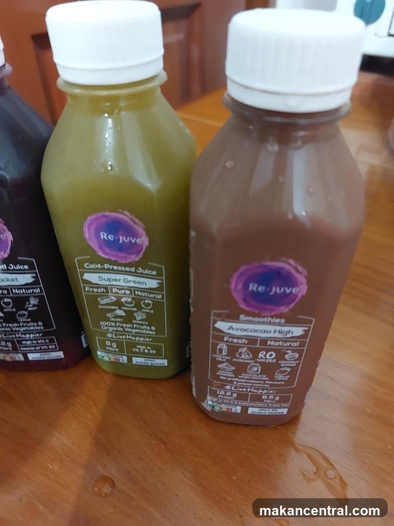 Rejuve Cold-Pressed Juice and Smoothies