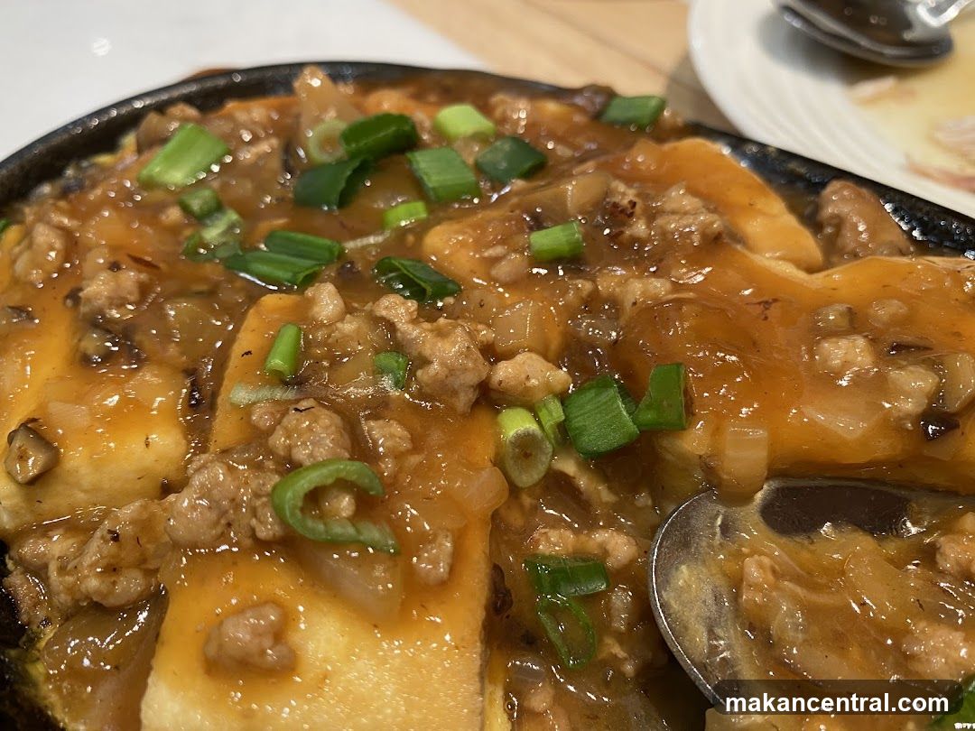 Braised Tofu with Minced Pork
