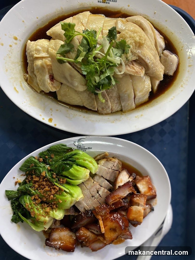 Hainanese Chicken Rice and Roasted Meats