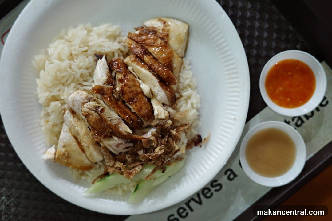 Chicken Rice with Sauces