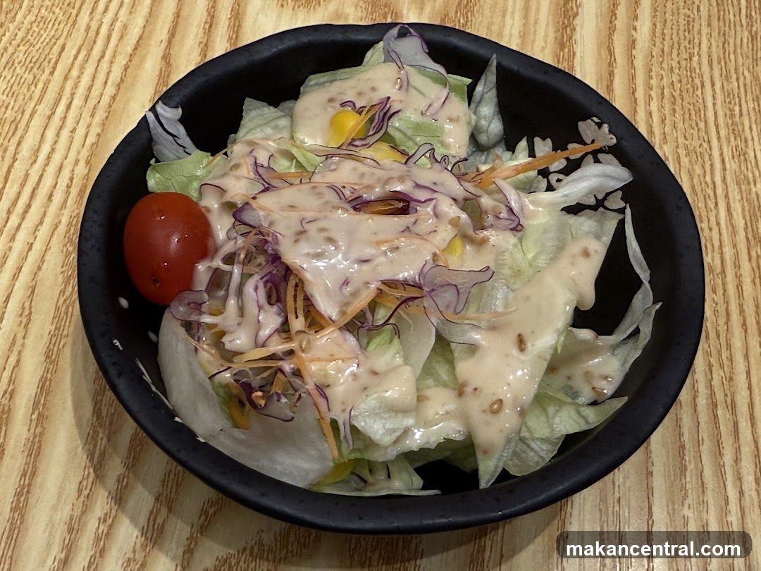 Salad with Dressing