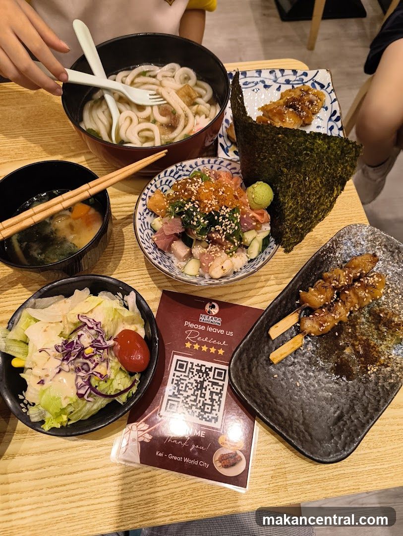 Japanese Food Spread