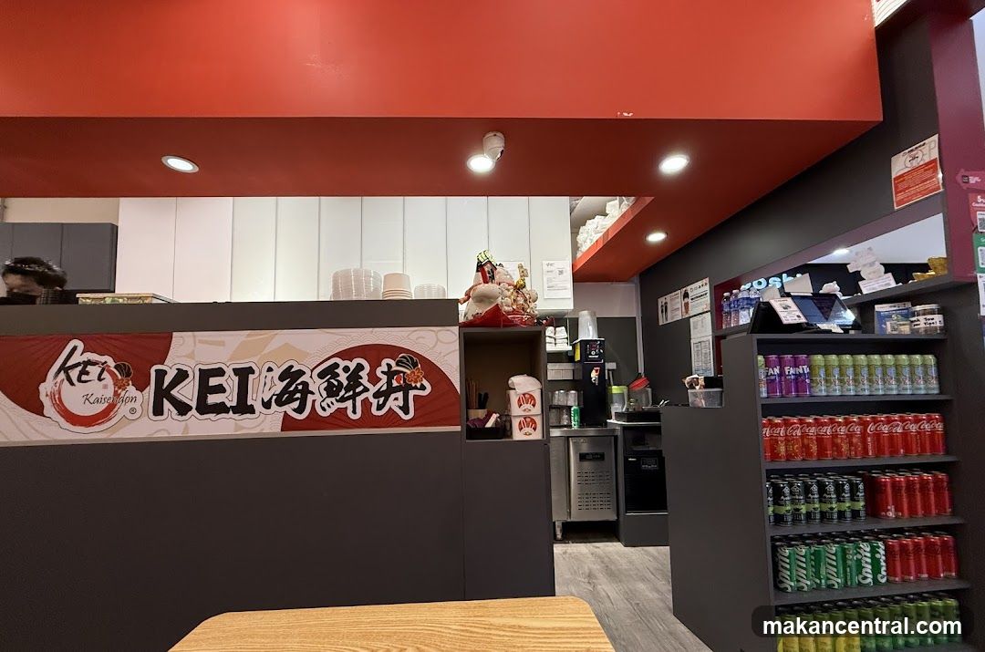 Restaurant Interior with Drinks Display
