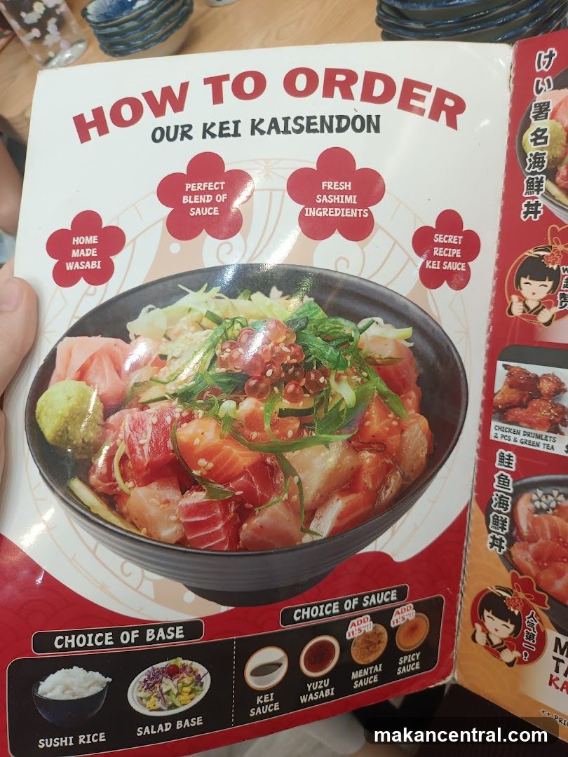 How to Order Our Kei Kaisendon